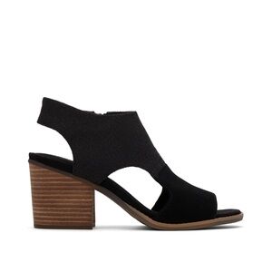 Tom’s  Ellana Black Leather 7.5 NWT